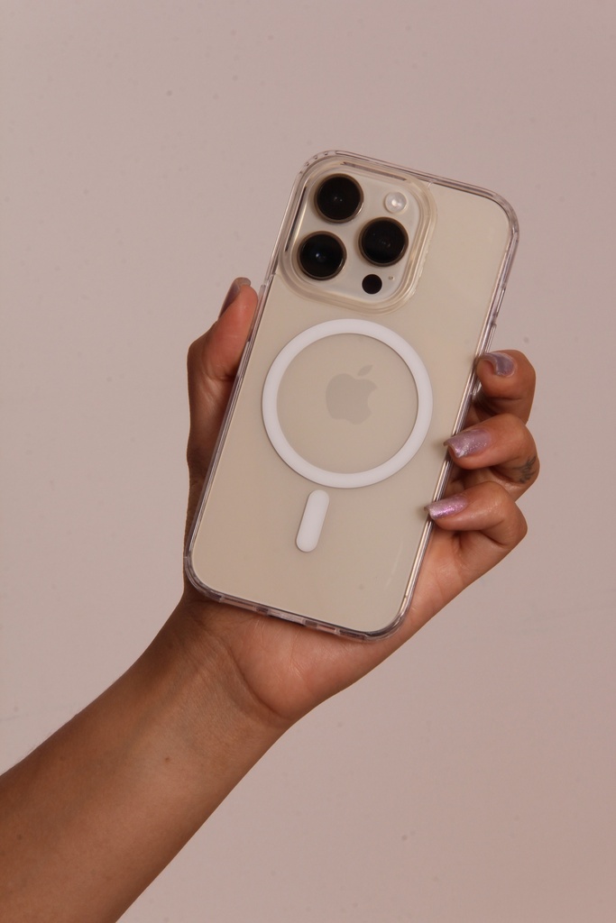 Estuche Mag Safe Belking Iphone 14 Pro Transparente
